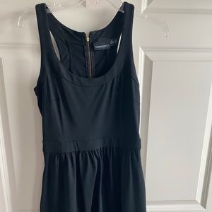Mini black dress